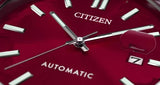 Citizen Tsuyosa Automatic Red Dial Silver Steel Strap Watch For Men - NJ0150-56W Authentic Buy Shop Now
