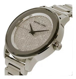 Michael Kors Kinley Diamond Pave Silver Dial Silver Steel Strap Watch for Women - MK5996 Authentic Buy Shop Now