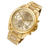 Michael Kors Bradshaw Gold Dial Gold Steel Strap Watch for Women - MK5722 Authentic Buy Shop Now