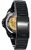 Fossil Bronson Automatic Skeleton Black Dial Black Steel Strap Watch for Men - ME3217 Authentic Buy Shop Now