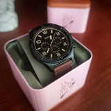 Fossil Brox Multifunction Brown Dial Brown Leather Strap Watch for Men - BQ2802 Authentic Buy Shop Now