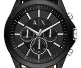 Armani Exchange Drexler Chronograph Black Dial Black Steel Strap Watch For Men - AX2639 Authentic Buy Shop Now