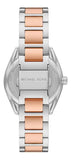 Michael Kors Janelle Silver Dial Two Tone Steel Strap Watch For Women - MK7383 Authentic Buy Shop Now