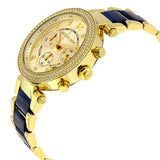 Michael Kors Parker Gold Dial Two Tone Steel Strap Watch for Women - MK6238 Authentic Buy Shop Now