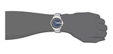 Armani Exchange Hampton Chronograph Blue Dial Silver Steel Strap Watch For Men - AX2178 Authentic Buy Shop Now