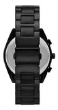 Michael Kors Langford Chronograph Black Dial Black Steel Strap Watch For Men - MK8993 Authentic Buy Shop Now