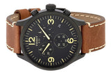 Tissot T Sport Chrono XL Black Dial Brown Leather Strap Watch For Men - T116.617.36.057.00 Authentic Buy Shop Now