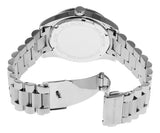 Michael Kors Lexington Three-Hand Pink Dial Silver Steel Strap Watch For Women - MK7443 Authentic Buy Shop Now