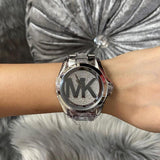 Michael Kors Bradshaw Silver Dial Silver Stainless Steel Strap Watch for Women - MK6486 Authentic Buy Shop Now