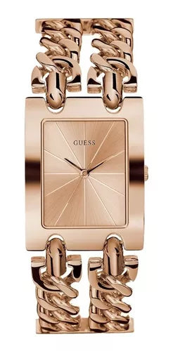 Guess Mod Heavy Metal Rose Gold Dial Rose Gold Steel Strap Watch For Women - W1117L3 Authentic Buy Shop Now