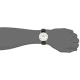 Daniel Wellington Dapper Sheffield White Dial Black Leather Strap Watch For Men - DW00100088 Authentic Buy Shop Now
