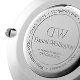 Daniel Wellington Classic Sheffield Black Dial Black Leather Strap Watch For Men - DW00100133 Authentic Buy Shop Now