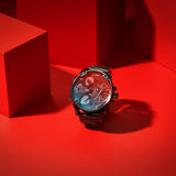 Diesel Mr Daddy 2.0 Chronograph Black Dial Black Steel Strap Watch For Men - DZ7395 Authentic Buy Shop Now