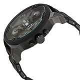 Diesel Mr Daddy 2.0 Chronograph Black Dial Black Steel Strap Watch For Men - DZ7396 Authentic Buy Shop Now