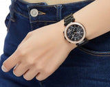 Michael Kors Parker Diamonds Black Dial Black Steel Strap Watch for Women - MK5885 Authentic Buy Shop Now