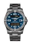 Breitling Aerospace Evo Blue Dial Silver Steel Strap Watch for Men - E79363101C1E1 Authentic Buy Shop Now