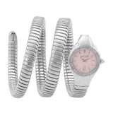 Just Cavalli Vita Pink Dial Silver Steel Strap Watch for Women - JC1L355M0015 Authentic Buy Shop Now