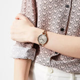 Emporio Armani Aurora Rose Gold Dial Rose Gold Steel Strap Watch for Women - AR11055 Authentic Buy Shop Now