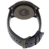 Emporio Armani Renato Blue Dial Blue Leather Strap Watch For Men - AR2479 Authentic Buy Shop Now