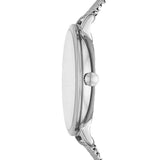 Fossil Jacqueline Three Hand Pink Dial Silver Mesh Strap Watch for Women - ES5089 Authentic Buy Shop Now