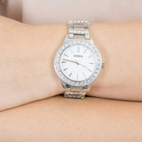 Fossil Jesse White Dial Silver Steel Strap Watch for Women - ES2362 Authentic Buy Shop Now