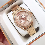 Fossil Riley Multifunction Rose Gold Dial Rose Gold Steel Strap Watch for Women - ES2811 Authentic Buy Shop Now