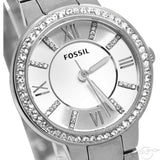 Fossil Virginia Silver Dial Silver Steel Strap Watch for Women - ES3282 Authentic Buy Shop Now