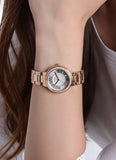 Fossil Virginia White Dial Rose Gold Steel Strap Watch for Women - ES3284 Authentic Buy Shop Now