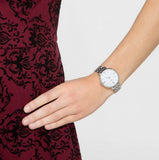 Fossil Jacqueline White Dial Silver Steel Strap Watch for Women - ES3433 Authentic Buy Shop Now