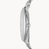 Fossil Jacqueline White Dial Silver Steel Strap Watch for Women - ES3433 Authentic Buy Shop Now