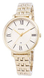 Fossil Jacqueline White Dial Gold Steel Strap Watch for Women - ES3434 Authentic Buy Shop Now