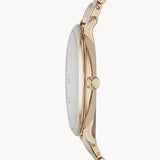 Fossil Jacqueline White Dial Gold Steel Strap Watch for Women - ES3434 Authentic Buy Shop Now