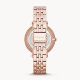 Fossil Jacqueline Rose Gold Dial Rose Gold Steel Strap Watch for Women - ES3435 Authentic Buy Shop Now
