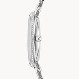 Fossil Jacqueline White Dial Silver Steel Strap Watch for Women - ES3545 Authentic Buy Shop Now