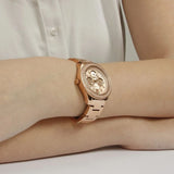 Fossil Stella Rose Gold Dial Rose Gold Steel Strap Watch for Women - ES3590 Authentic Buy Shop Now