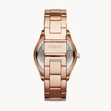 Fossil Stella Rose Gold Dial Rose Gold Steel Strap Watch for Women - ES3590 Authentic Buy Shop Now