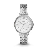 Fossil Jacqueline White Dial Silver Steel Strap Watch for Women - ES3631 Authentic Buy Shop Now