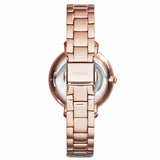 Fossil Jacqueline Rose Gold Dial Rose Gold Steel Strap Watch for Women - ES3665 Authentic Buy Shop Now
