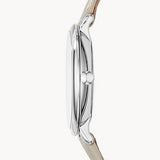 Fossil Jacqueline White Dial Beige Leather Strap Watch for Women - ES3793 Authentic Buy Shop Now