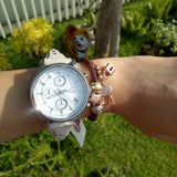 Fossil Boyfriend White Dial Beige Leather Strap Watch for Women - ES3811 Authentic Buy Shop Now