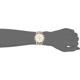 Fossil Boyfriend Chronograph White Dial Two Tone Steel Strap Watch for Women - ES3840 Authentic Buy Shop Now