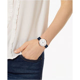 Fossil Jacqueline White Dial Blue Leather Strap Watch for Women - ES3843 Authentic Buy Shop Now