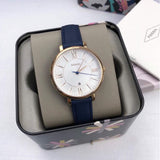 Fossil Jacqueline White Dial Blue Leather Strap Watch for Women - ES3843 Authentic Buy Shop Now