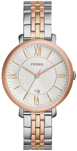 Fossil Jacqueline White Dial Two Tone Steel Strap Watch for Women - ES3844 Authentic Buy Shop Now