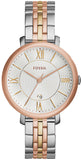 Fossil Jacqueline White Dial Two Tone Steel Strap Watch for Women - ES3844 Authentic Buy Shop Now