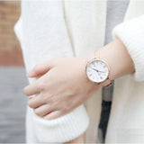 Fossil Jacqueline White Dial Pink Leather Strap Watch for Women - ES3988 Authentic Buy Shop Now