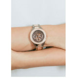 Fossil Stella Multifunction Brown Dial Two Tone Steel Strap Watch for Women - ES4079 Authentic Buy Shop Now