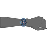 Fossil Perfect Boyfriend Multifunction Blue Dial Blue Steel Strap Watch for Women - ES4093 Authentic Buy Shop Now