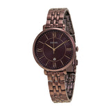 Fossil Jacqueline Brown Dial Brown Steel Strap Watch for Women - ES4100 Authentic Buy Shop Now