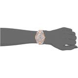 Fossil Perfect Boyfriend Mother of Pearl Dial Two Tone Steel Strap Watch for Women - ES4135 Authentic Buy Shop Now
